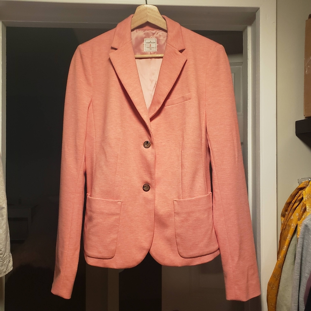 GAP Coral Pink Blazer